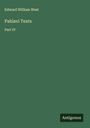 Edward William West: Pahlavi Texts, Buch