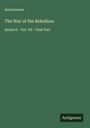 Anonymous: The War of the Rebellion, Buch