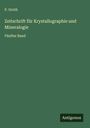 P. Groth: Zeitschrift für Krystallographie und Mineralogie, Buch