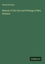 Harriet Browne: Memoir of the Life and Writings of Mrs. Hemans, Buch