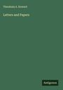 Theodosia A. Howard: Letters and Papers, Buch