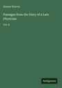 Samuel Warren: Passages from the Diary of a Late Physician, Buch
