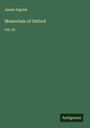 James Ingram: Memorials of Oxford, Buch