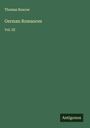 Thomas Roscoe: German Romances, Buch
