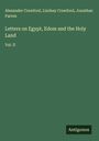 Alexander Crawford: Letters on Egypt, Edom and the Holy Land, Buch