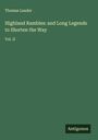 Thomas Lauder: Highland Rambles: and Long Legends to Shorten the Way, Buch