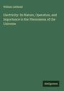 William Leithead: Electricity: Its Nature, Operation, and Importance in the Phenomena of the Universe, Buch