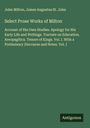 John Milton: Select Prose Works of Milton, Buch