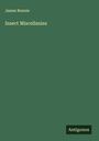 James Rennie: Insect Miscellanies, Buch