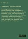 W. G. Lyford: The Western Address Directory, Buch