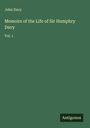 John Davy: Memoirs of the Life of Sir Humphry Davy, Buch