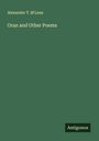 Alexander T. M'Lean: Oran and Other Poems, Buch