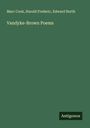 Marc Cook: Vandyke-Brown Poems, Buch