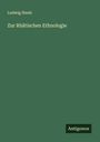 Ludwig Steub: Zur Rhätischen Ethnologie, Buch