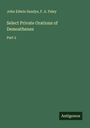 John Edwin Sandys: Select Private Orations of Demosthenes, Buch