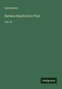 Anonymous: Barbara Heathcote's Trial, Buch