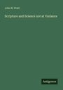 John H. Pratt: Scripture and Science not at Variance, Buch