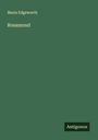 Maria Edgeworth: Rosamond, Buch