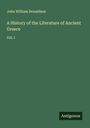 John William Donaldson: A History of the Literature of Ancient Greece, Buch