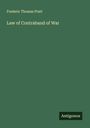 Frederic Thomas Pratt: Law of Contraband of War, Buch