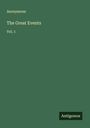 Anonymous: The Great Events, Buch
