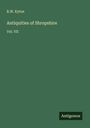 R. W. Eyton: Antiquities of Shropshire, Buch