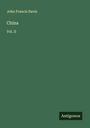 John Francis Davis: China, Buch