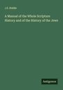 J. E. Riddle: A Manual of the Whole Scripture History and of the History of the Jews, Buch