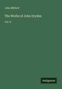 John Mitford: The Works of John Dryden, Buch