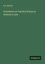 H. S. McCall: Precedents or Practical Forms in Actions at Law, Buch