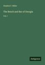 Stephen F. Miller: The Bench and Bar of Georgia, Buch