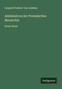 Leopold Freiherr von Ledebur: Adelslexicon der Preussischen Monarchie, Buch