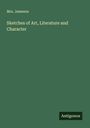 Jameson: Sketches of Art, Literature and Character, Buch