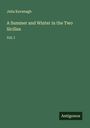 Julia Kavanagh: A Summer and Winter in the Two Sicilies, Buch