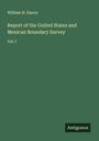 William H. Emory: Report of the United States and Mexican Boundary Survey, Buch