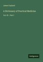 James Copland: A Dictionary of Practical Medicine, Buch