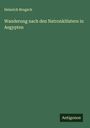 Heinrich Brugsch: Wanderung nach den Natronklöstern in Aegypten, Buch