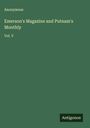 Anonymous: Emerson's Magazine and Putnam's Monthly, Buch