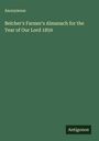 Anonymous: Belcher's Farmer's Almanach for the Year of Our Lord 1859, Buch