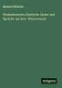 Bernhard Hölscher: Niederdeutsche Geistliche Lieder und Sprüche aus dem Münsterlande, Buch