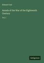 Edward Cust: Annals of the War of the Eighteenth Century, Buch