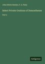 John Edwin Sandys: Select Private Orations of Demosthenes, Buch