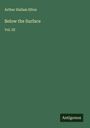 Arthur Hallam Elton: Below the Surface, Buch