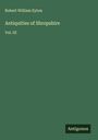 Robert William Eyton: Antiquities of Shropshire, Buch