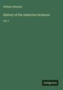 William Whewell: History of the Inductive Sciences, Buch