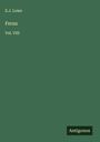 E. J. Lowe: Ferns, Buch