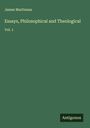 James Martineau: Essays, Philosophical and Theological, Buch
