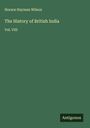 Horace Hayman Wilson: The History of British India, Buch