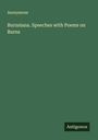 Anonymous: Burnsiana. Speeches with Poems on Burns, Buch