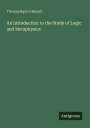 Oben "Thomas Squire Barrett" und darunter "An Introduction to the Study of Logic and Metaphysics". Unten rechts "Antionos".